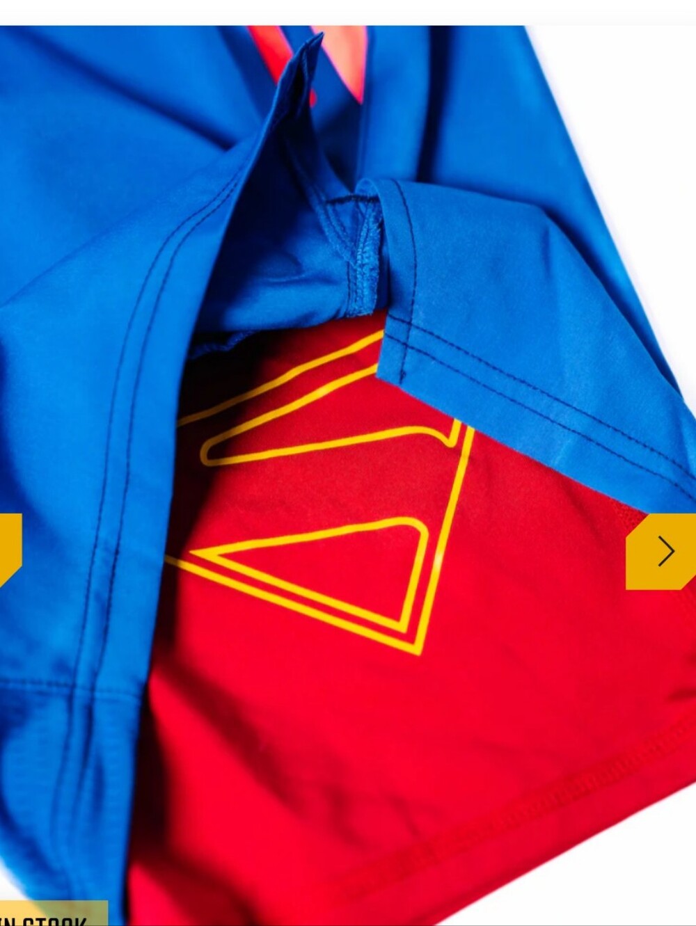 DC COMIC X SuperX SUPERMAN Performance 7" Shorts w/Liner - Picture 6 of 14